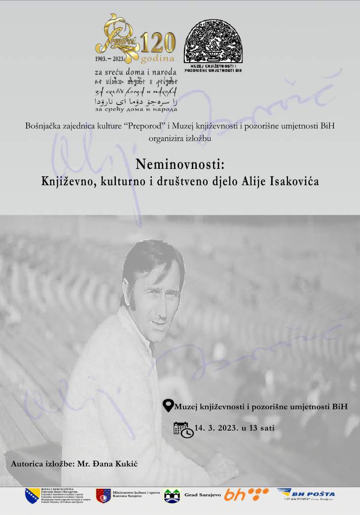 Književno, kulturno i društveno djelo Alije Isakovića